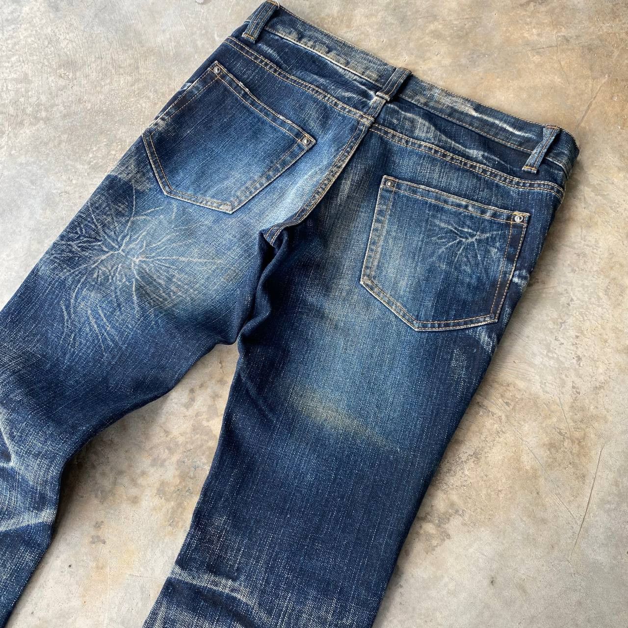 Japanese Brand FLARED JAPAN MODERN LOVERS RUSTY STARBURST GHOSTCLAW MARK Size US 28 / EU 44 - 14 Thumbnail