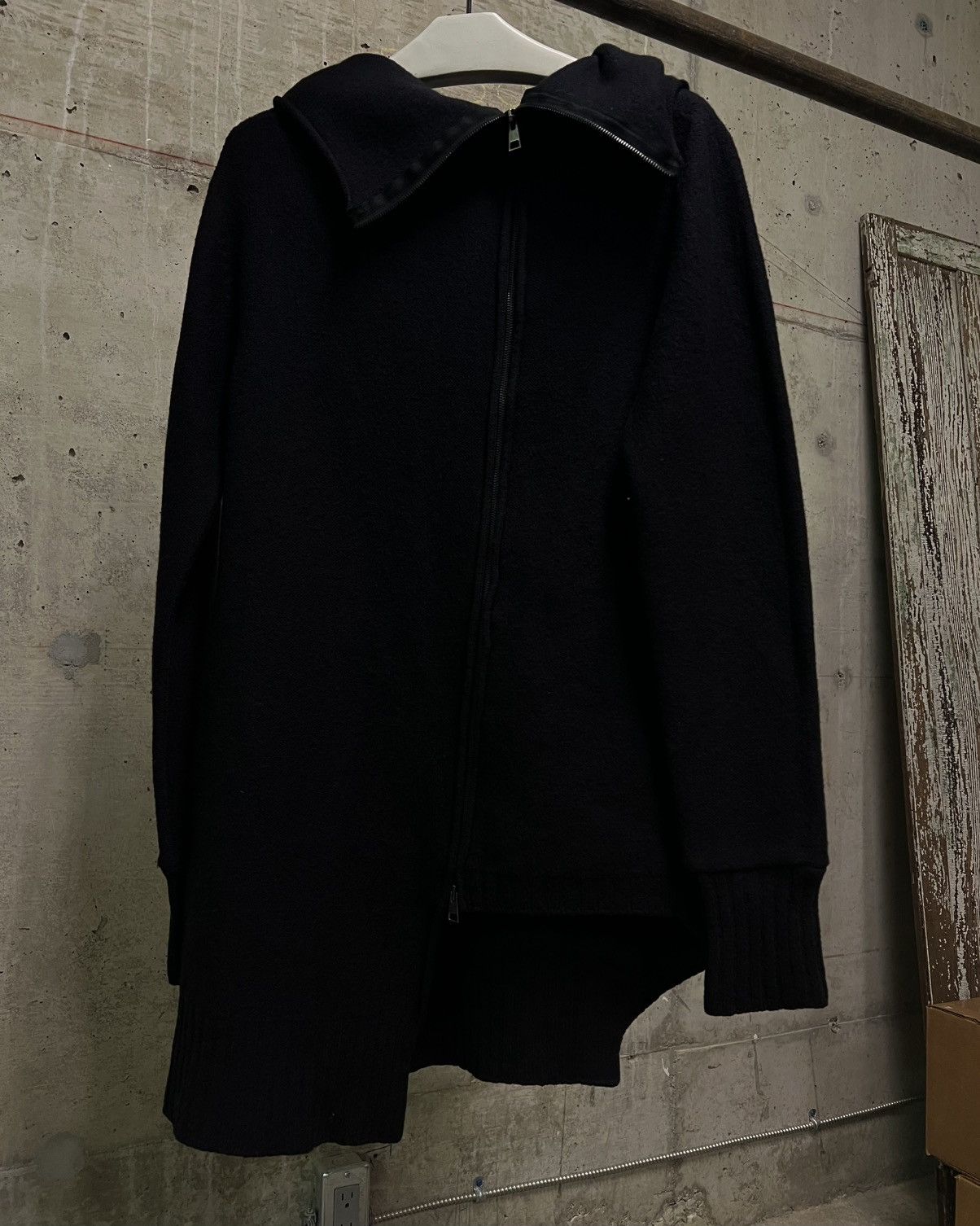 MD75 MD75 Cowl Neck Asymmetrical Zip Up Hoodie Size US S / EU 44-46 / 1 - 5 Thumbnail