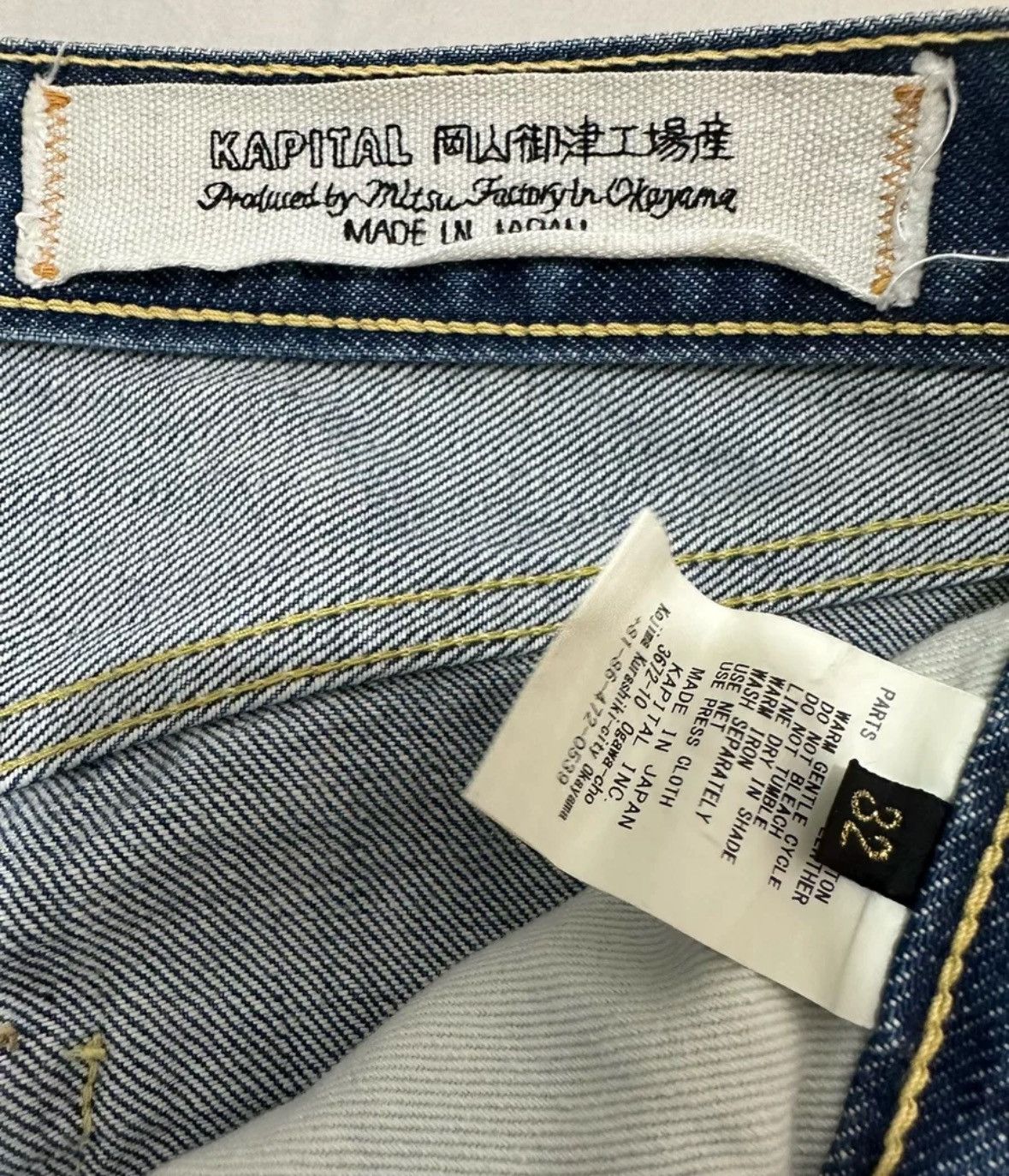 Kapital Kapital wash destroys prickly jeans 2412-Nextarrow Size US 32 / EU 48 - 7 Thumbnail