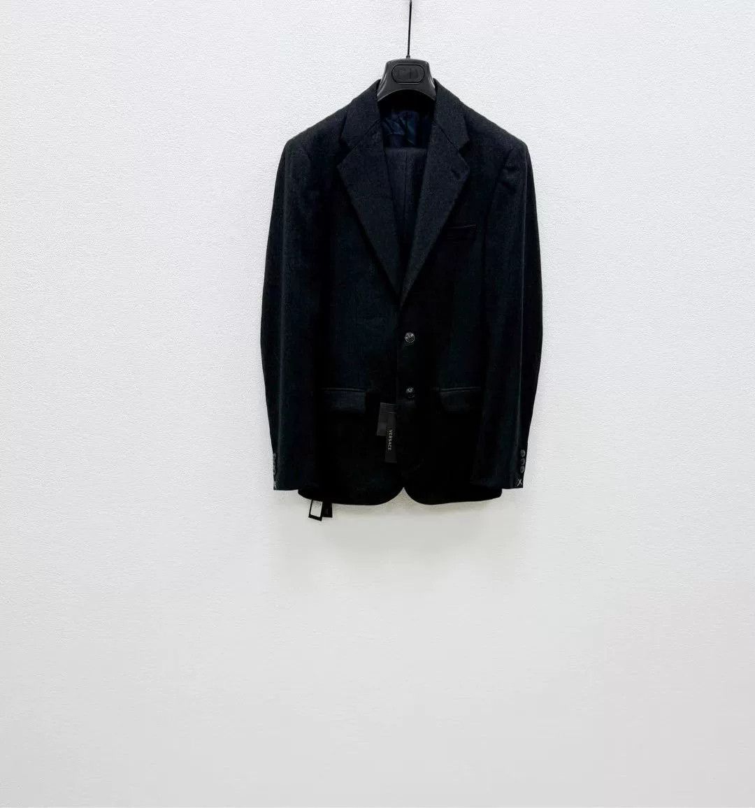 Versace VERSACE Wool Elastic Suit Set Size US S / EU 44-46 / 1 - 1 Thumbnail
