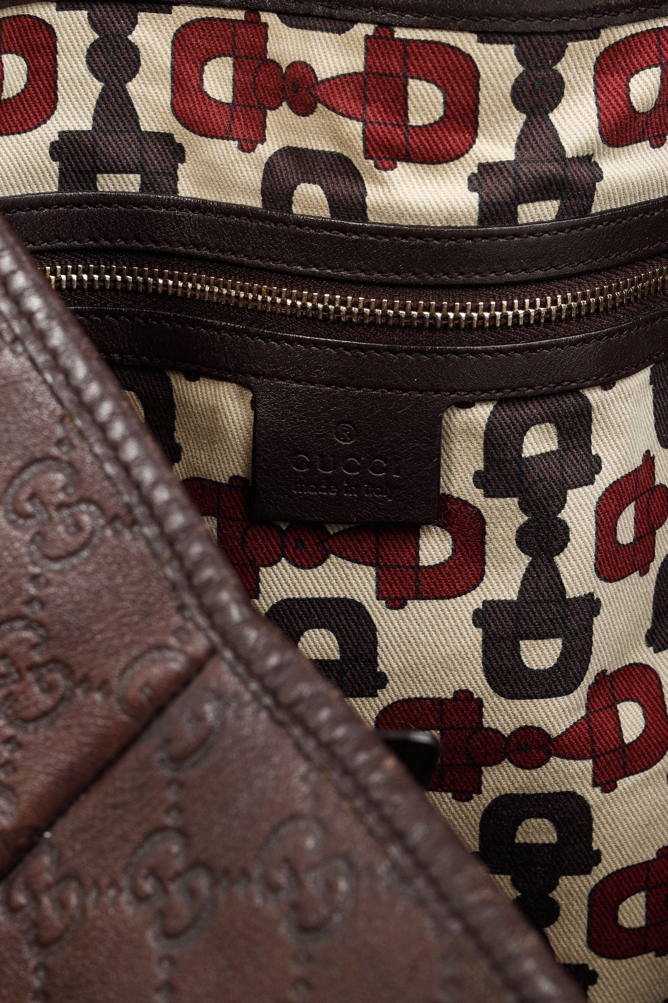 Gucci Gucci Pelham Brown Guccissima Horsebit Hobo Bag Size ONE SIZE - 12 Thumbnail