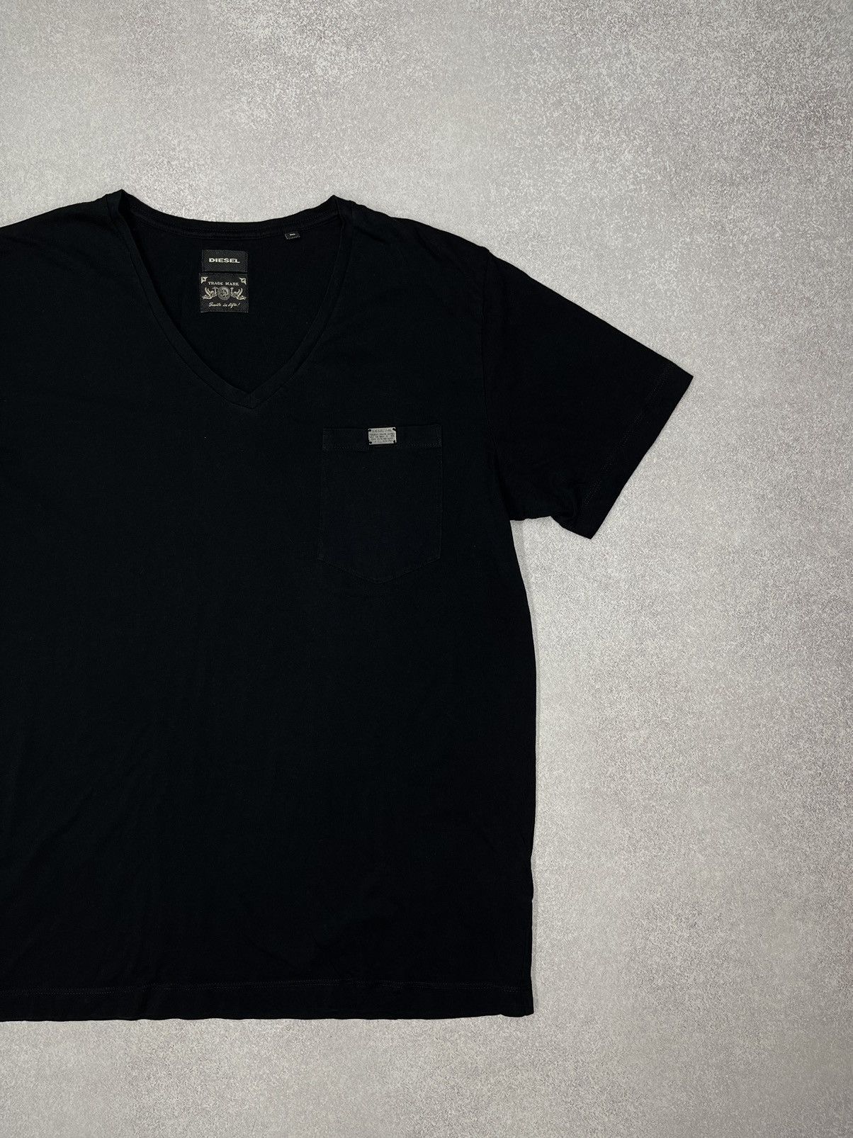 Diesel Mens Diesel Black T Shirt Size M Size US M / EU 48-50 / 2 - 3 Thumbnail