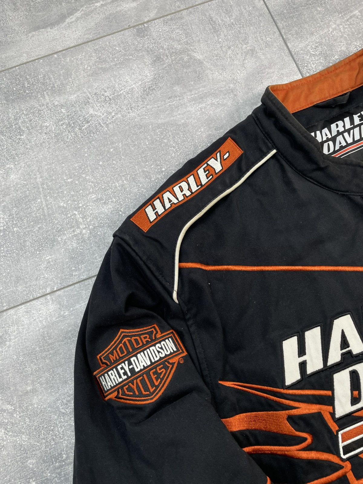 Harley Davidson Harley Davidson Screaming Eagle Racing Jacket Size US XXL / EU 58 / 5 - 4 Thumbnail
