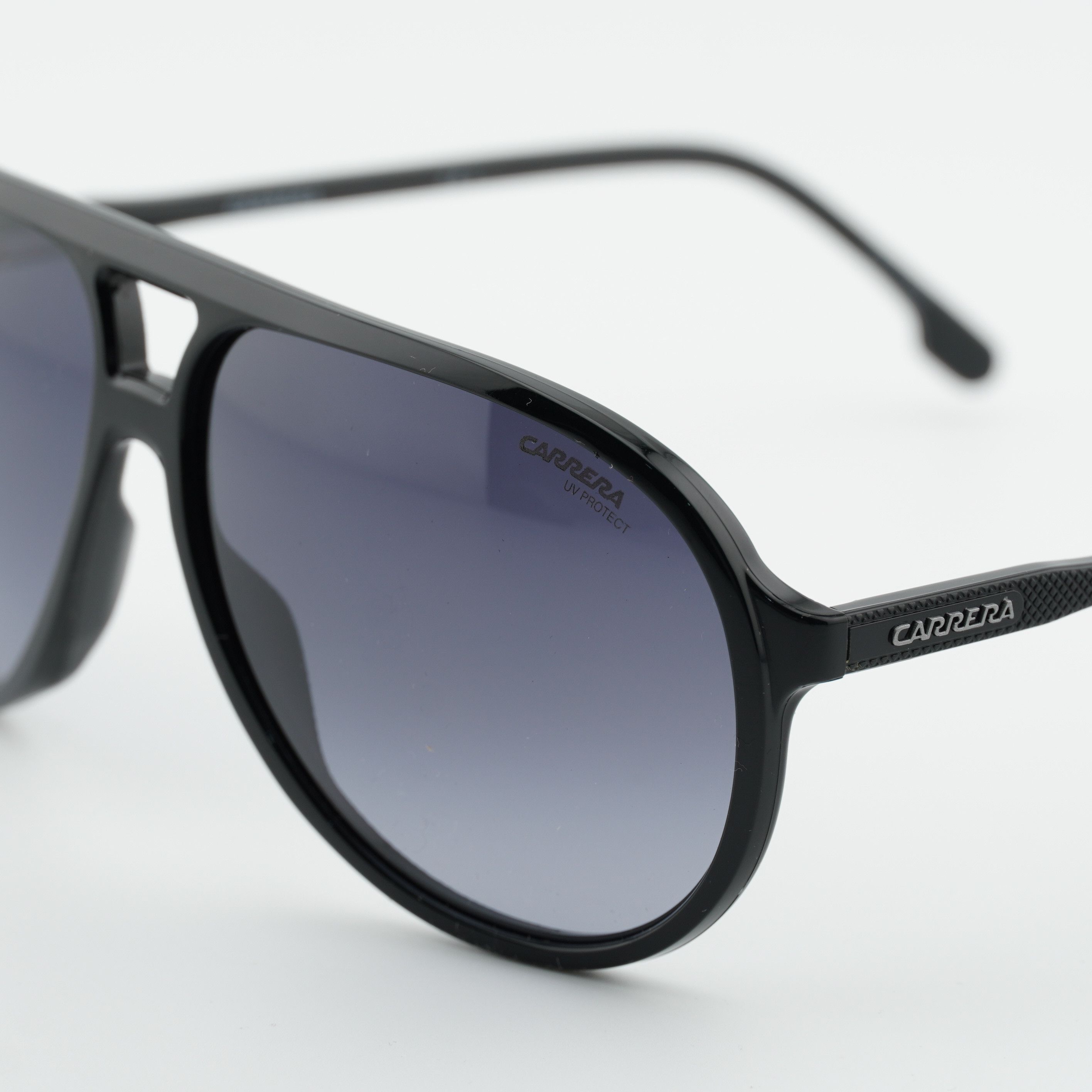 Carrera CARRERA 237/S 0807 9O Sunglasses Black Aviator Frame Size ONE SIZE - 7 Thumbnail