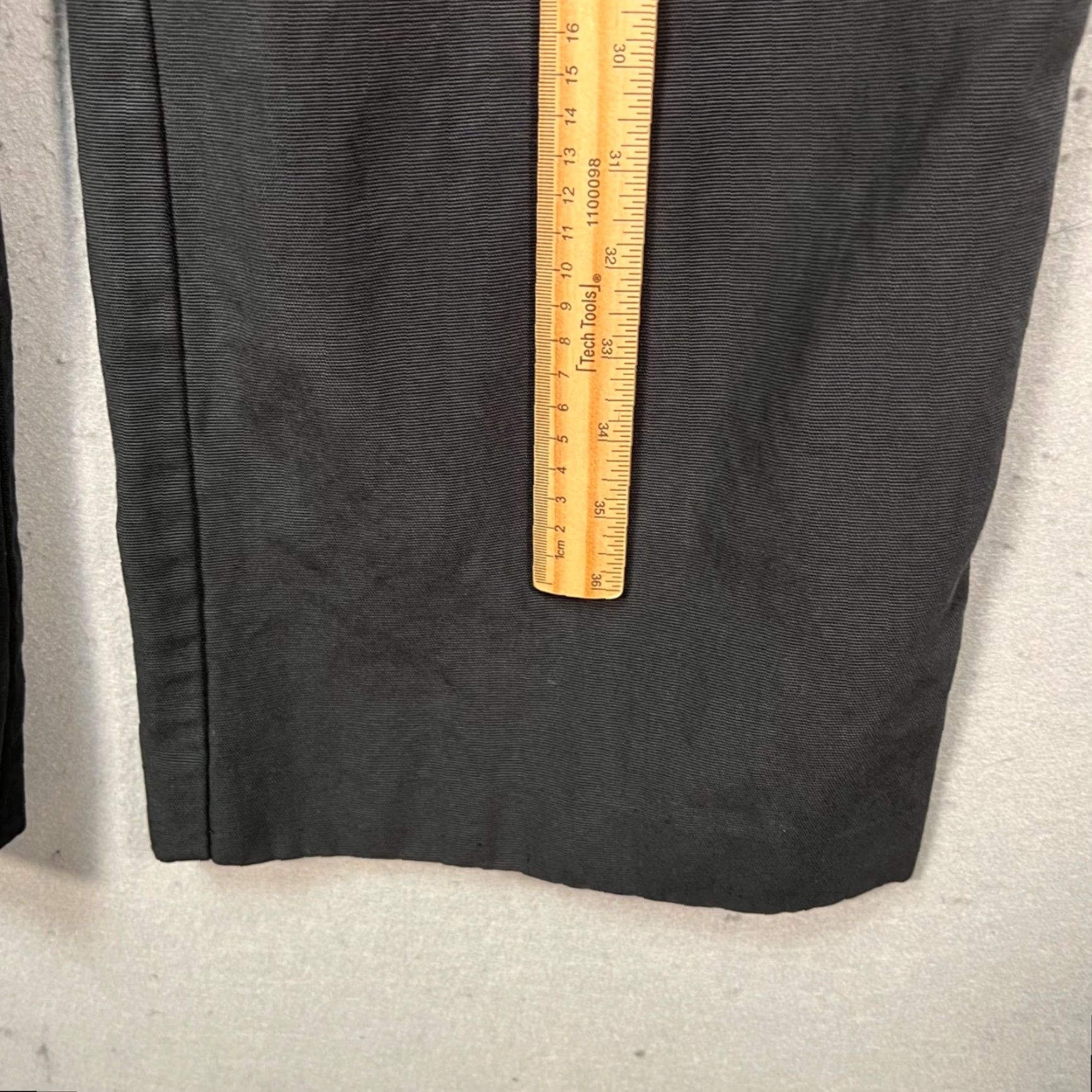 Farm Rio Farm Rio Womens Size Small Black High-Waisted Wide-Leg Pants Lyocell & Cotton Size 28" / US 6 / IT 42 - 7 Thumbnail