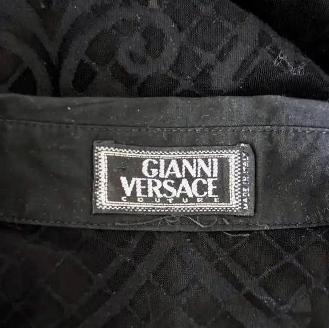 Versace × Vintage Vintage Gianni Versace Polka Dot Lace Tunic Shirt Size S / US 4 / IT 40 - 6 Thumbnail