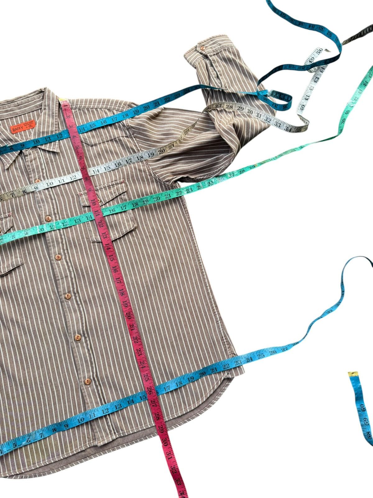Japanese Brand Baffy Workers Shirt Size US L / EU 52-54 / 3 - 8 Thumbnail