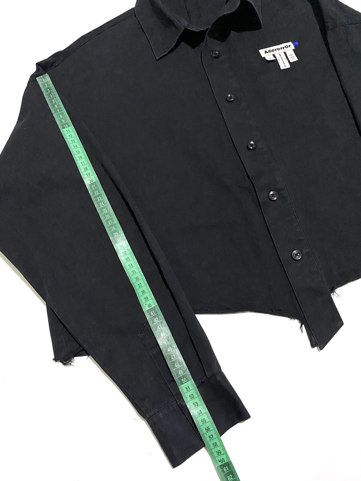 Ader Error ADER ERROR OVERSIZED CROPPED DISTRESSED UNISEX SHIRT Size US S / EU 44-46 / 1 - 12 Thumbnail