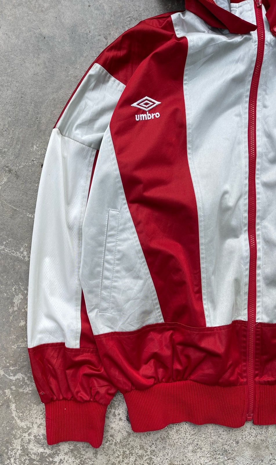 Slam Jam × Umbro 🔥Vintage Umbro Waterproof Windbreaker Hoodie Jacket Size US M / EU 48-50 / 2 - 5 Thumbnail