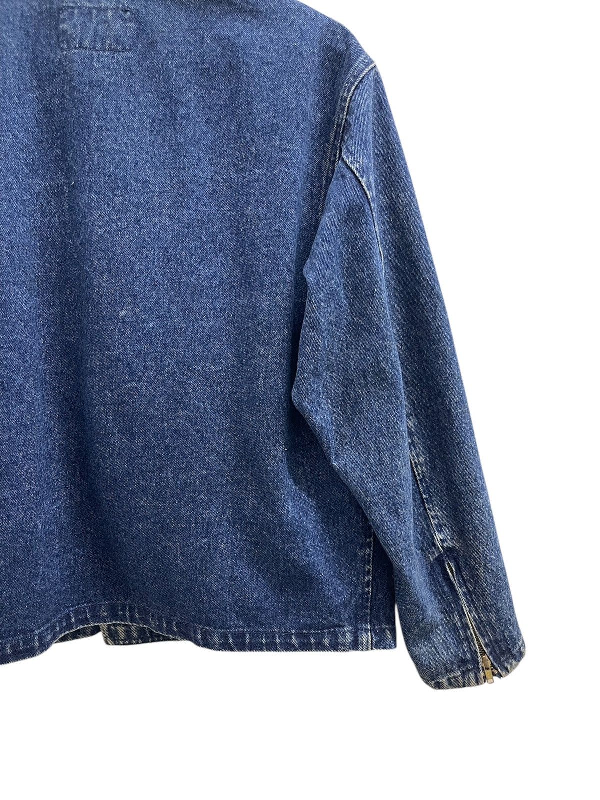 Japanese Brand Vintage Lipstar Double Collar Denim Jacket Size US M / EU 48-50 / 2 - 8 Thumbnail