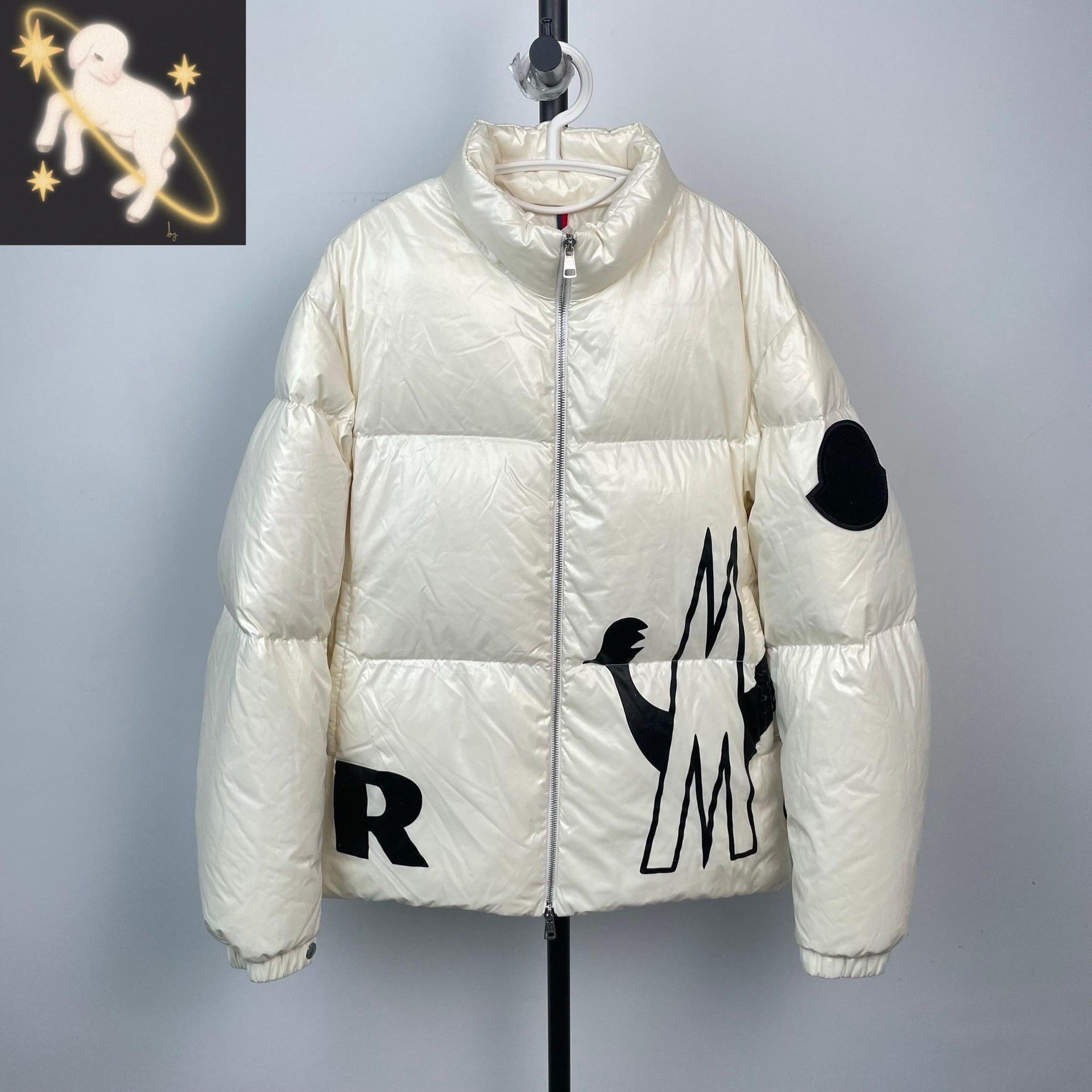 Moncler Moncler White Heavy Coat XS Men Size US XS / EU 42 / 0 - 1 Thumbnail