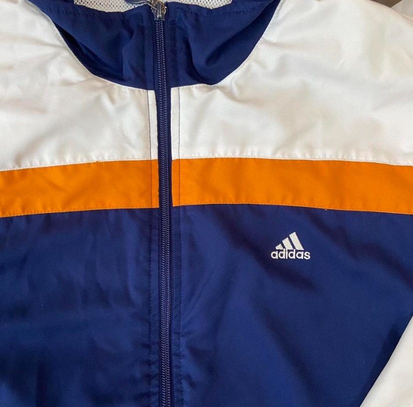 Adidas × Vintage Vintage Adidas Winbreaker Size US L / EU 52-54 / 3 - 2 Thumbnail
