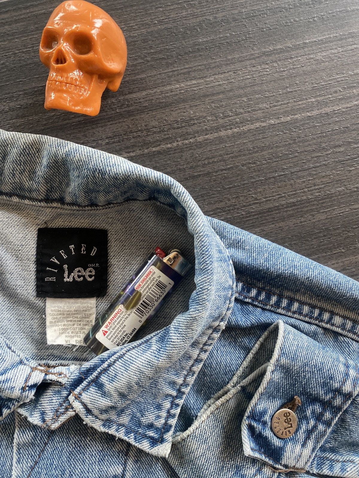 Lee 90s Lee denim jean jacket sz XL Size US XL / EU 56 / 4 - 3 Thumbnail