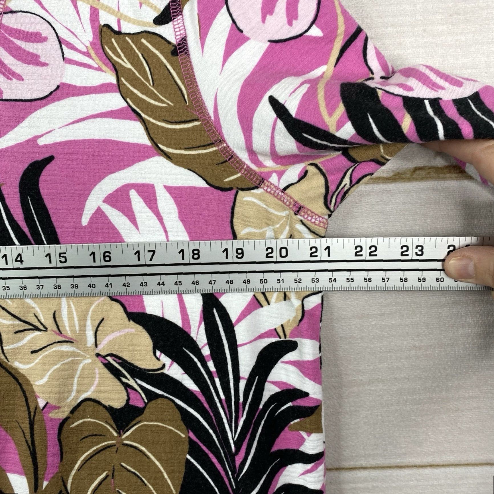 Talbots Talbots Jacket Womens L 1/4 Zip Pullover Active Pink Floral UPF 50+ Sweater Shirt Running & Jogging Womens Size L / US 10 / IT 46 - 6 Thumbnail