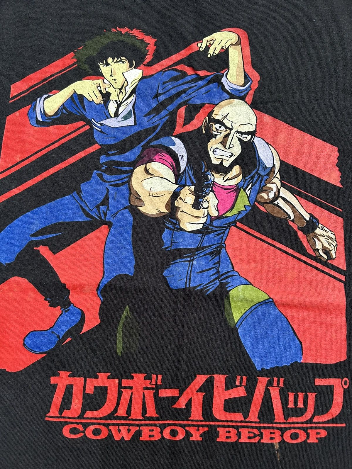 Anime Cowboy Bepop Japanese Anime Faded Shirt Size US L / EU 52-54 / 3 - 2 Thumbnail