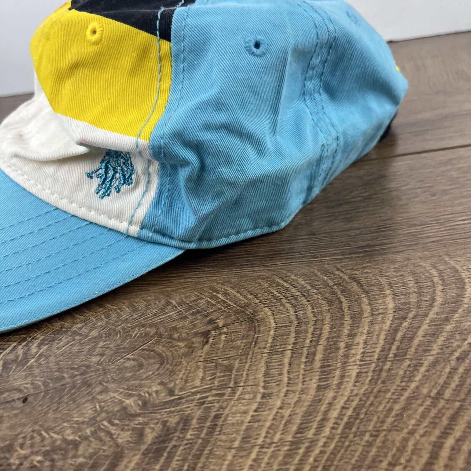 Other US Polo Assn. Hat Yellow Light Blue Adjustable Hat Blue Adul Size ONE SIZE - 9 Thumbnail
