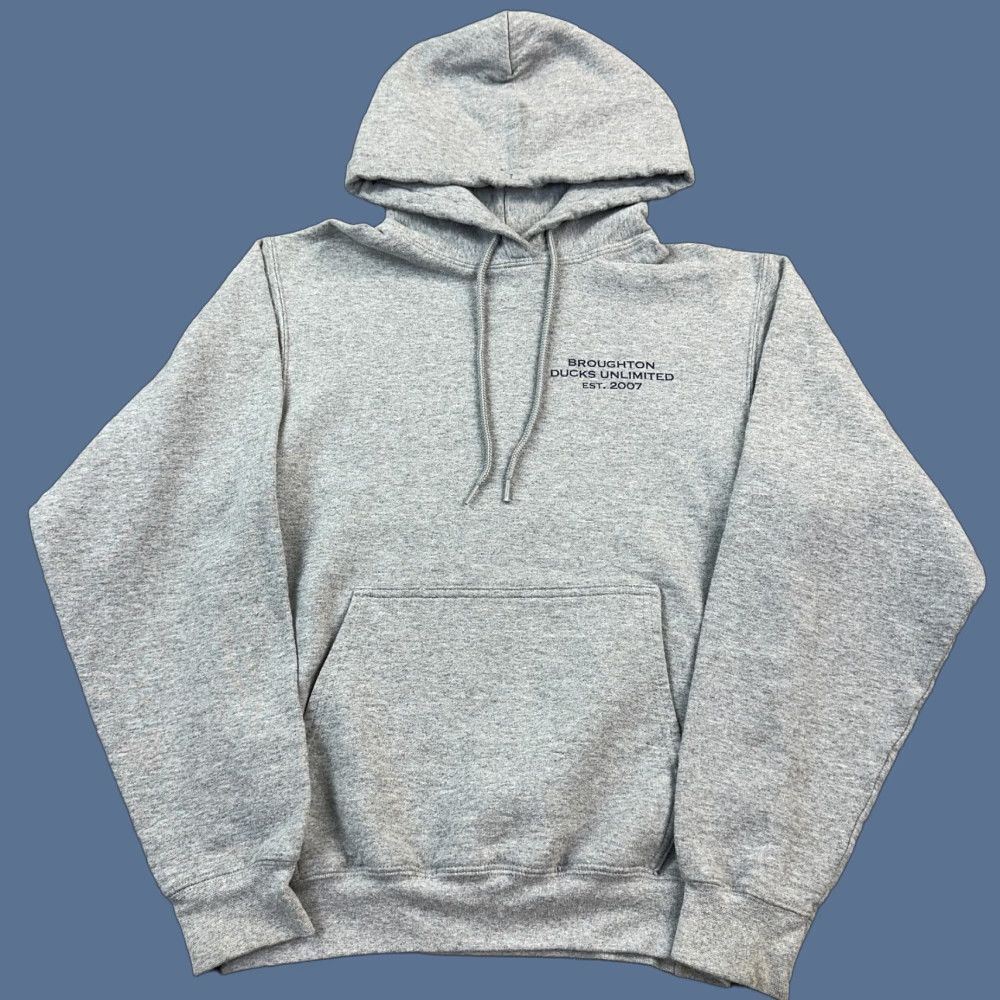 Port & Company Ducks Unlimited Hoodie Women's Small Gray North Carolina Pullover Hunting Size S / US 4 / IT 40 - 1 Thumbnail