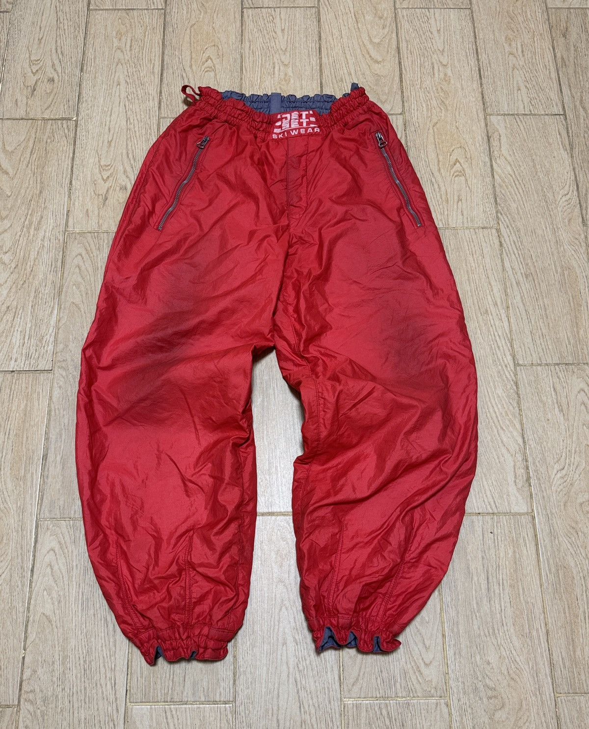 JET SET Vintage JETSET Full Ski Suit Puffer Jacket / Two Sided Pants Size US M / EU 48-50 / 2 - 10 Thumbnail
