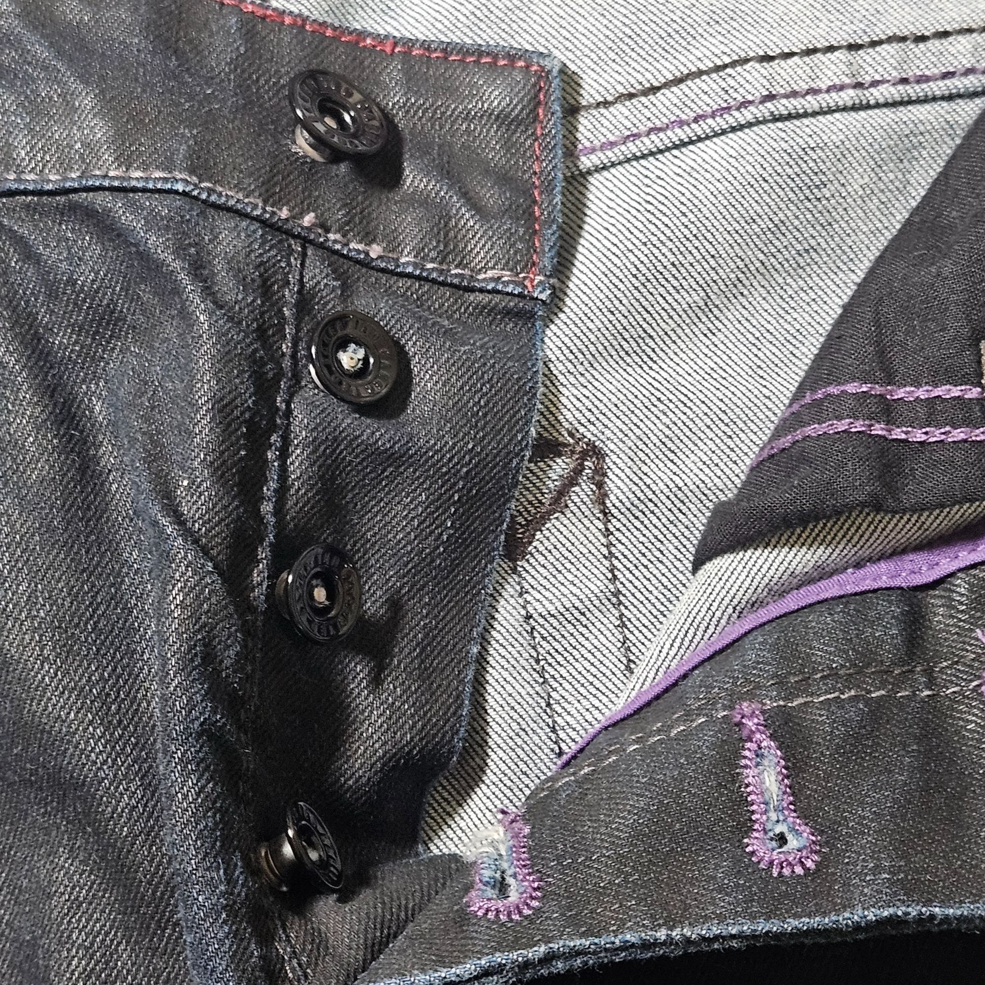 Ted Baker Ted Baker 32R Men Black Denim Jeans Straight Fit Tinned Sard Size US 32 / EU 48 - 12 Thumbnail