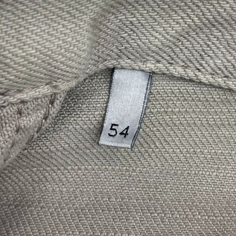 Dior Dior 22 gray-brown logo embroidered cotton lapel single-br Size US L / EU 52-54 / 3 - 7 Thumbnail