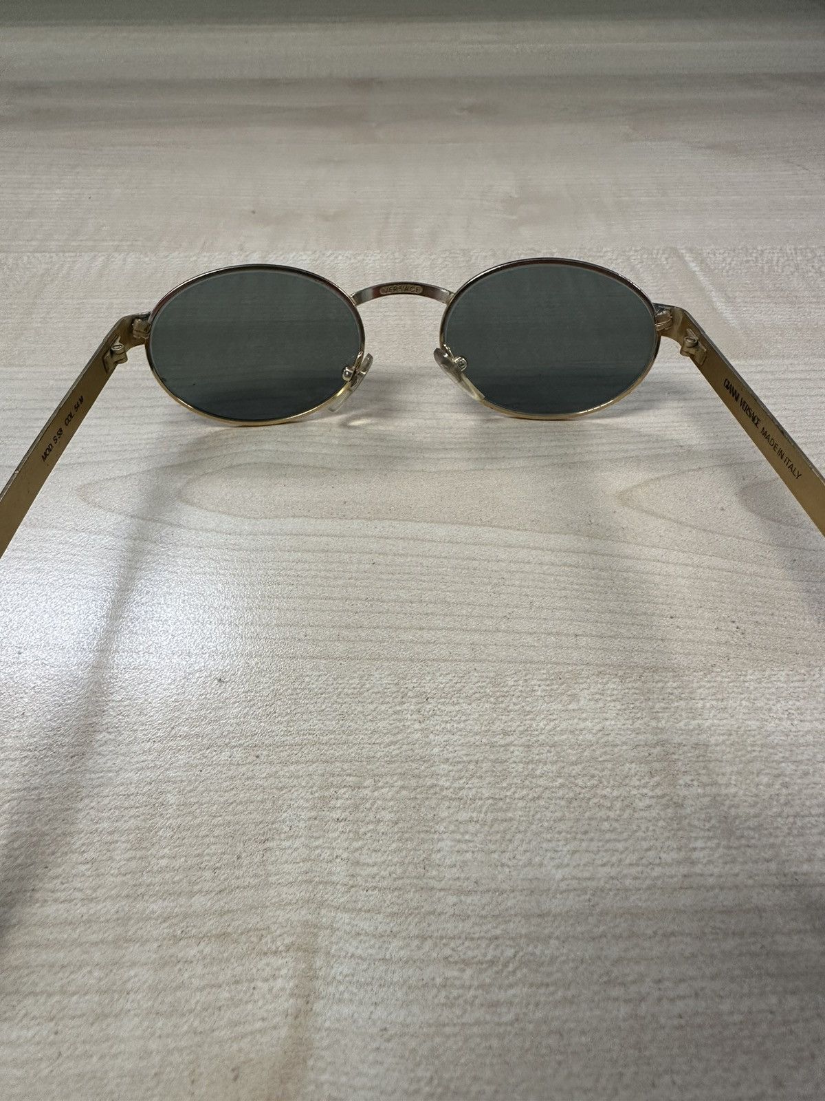 Versace × Vintage Rare 1996 Gianni VERSACE Mod S58 Col 54M Size ONE SIZE - 3 Thumbnail