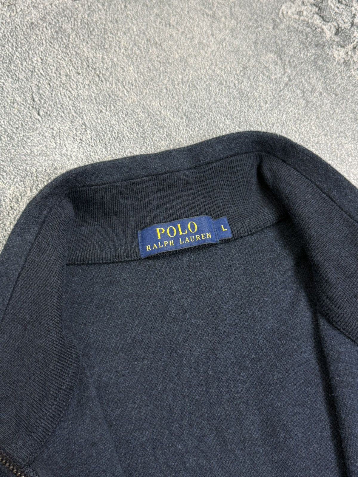 Vintage Polo Ralph Lauren VNTG Mini Logo Full Zip Sweater Jacket Size US L / EU 52-54 / 3 - 11 Thumbnail
