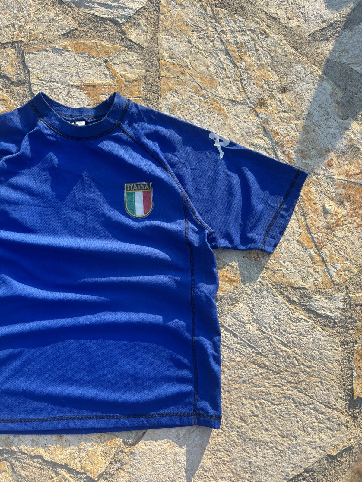 Kappa × Vintage Vintage Italy National Soccer Jersey Bloke Core Fashion Size US S / EU 44-46 / 1 - 2 Thumbnail