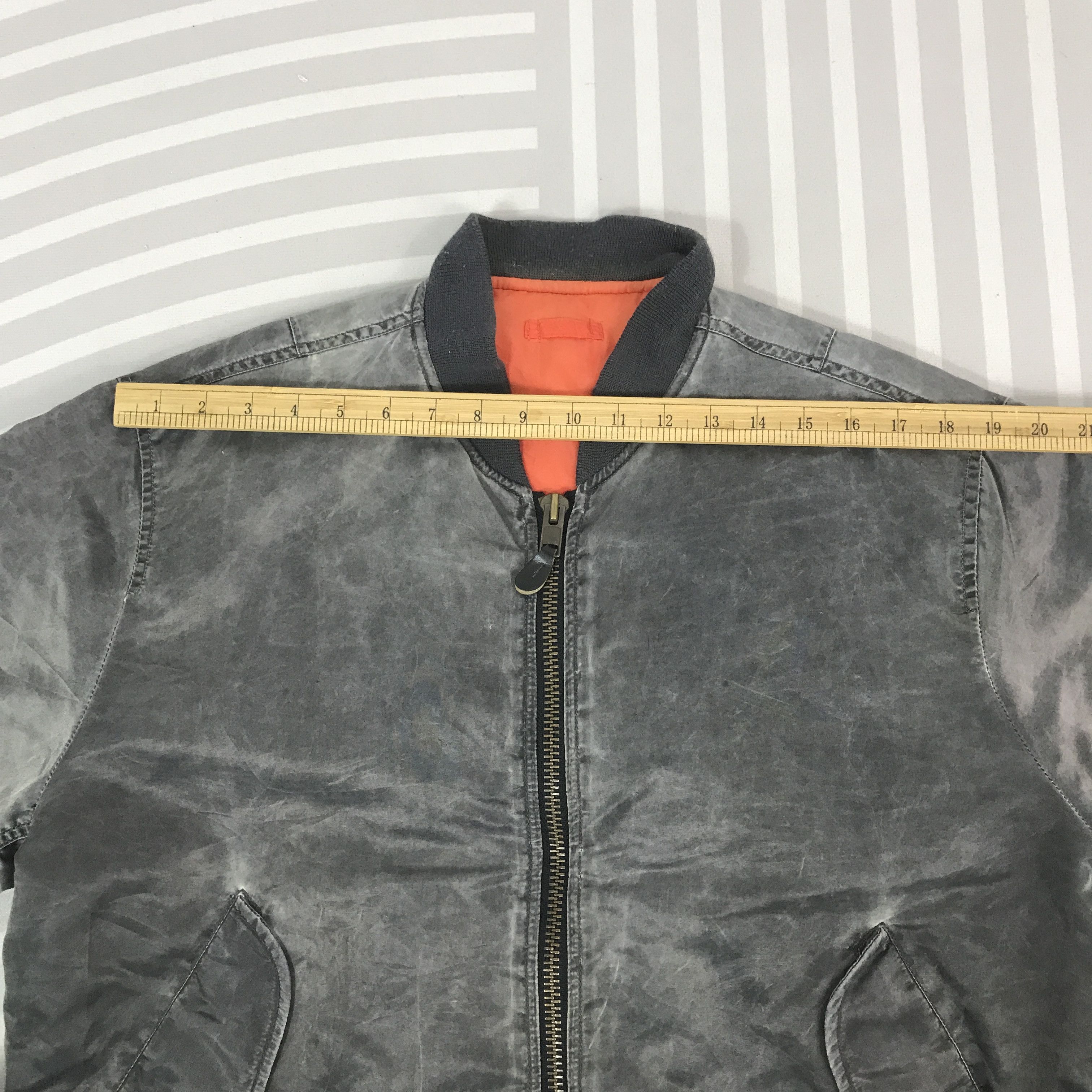 Japanese Brand Vintage Air Force Intermediate Ma-1 Bomber Jacket Size US L / EU 52-54 / 3 - 5 Thumbnail