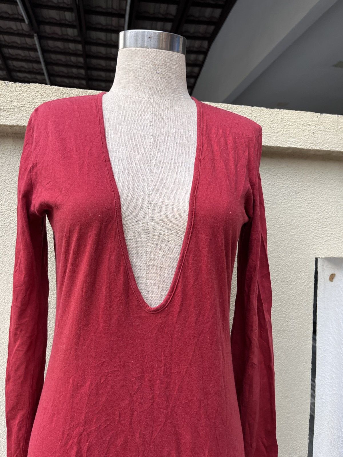 Jean Paul Gaultier Vintage jpg wide v neck midi dress Size S / US 4 / IT 40 - 2 Thumbnail