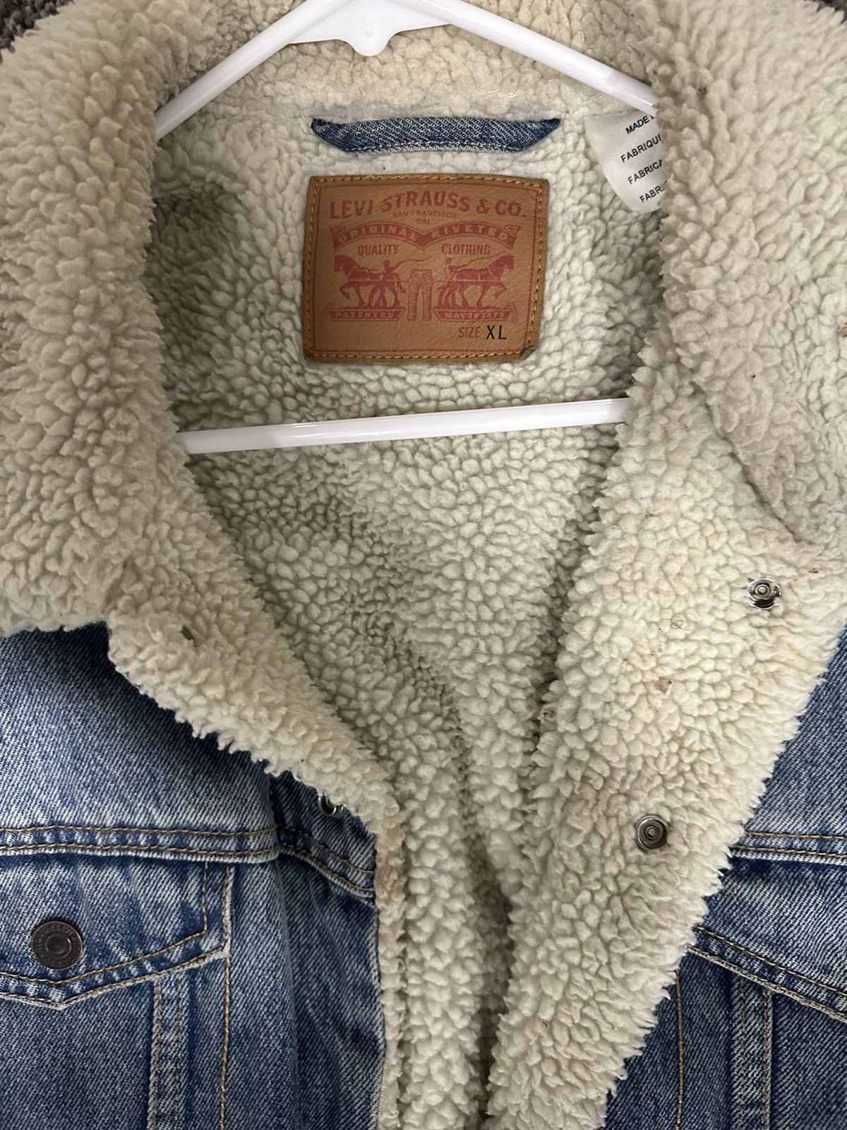 Levi's Vintage Clothing Levi’s Denim Jacket Size US XL / EU 56 / 4 - 3 Thumbnail