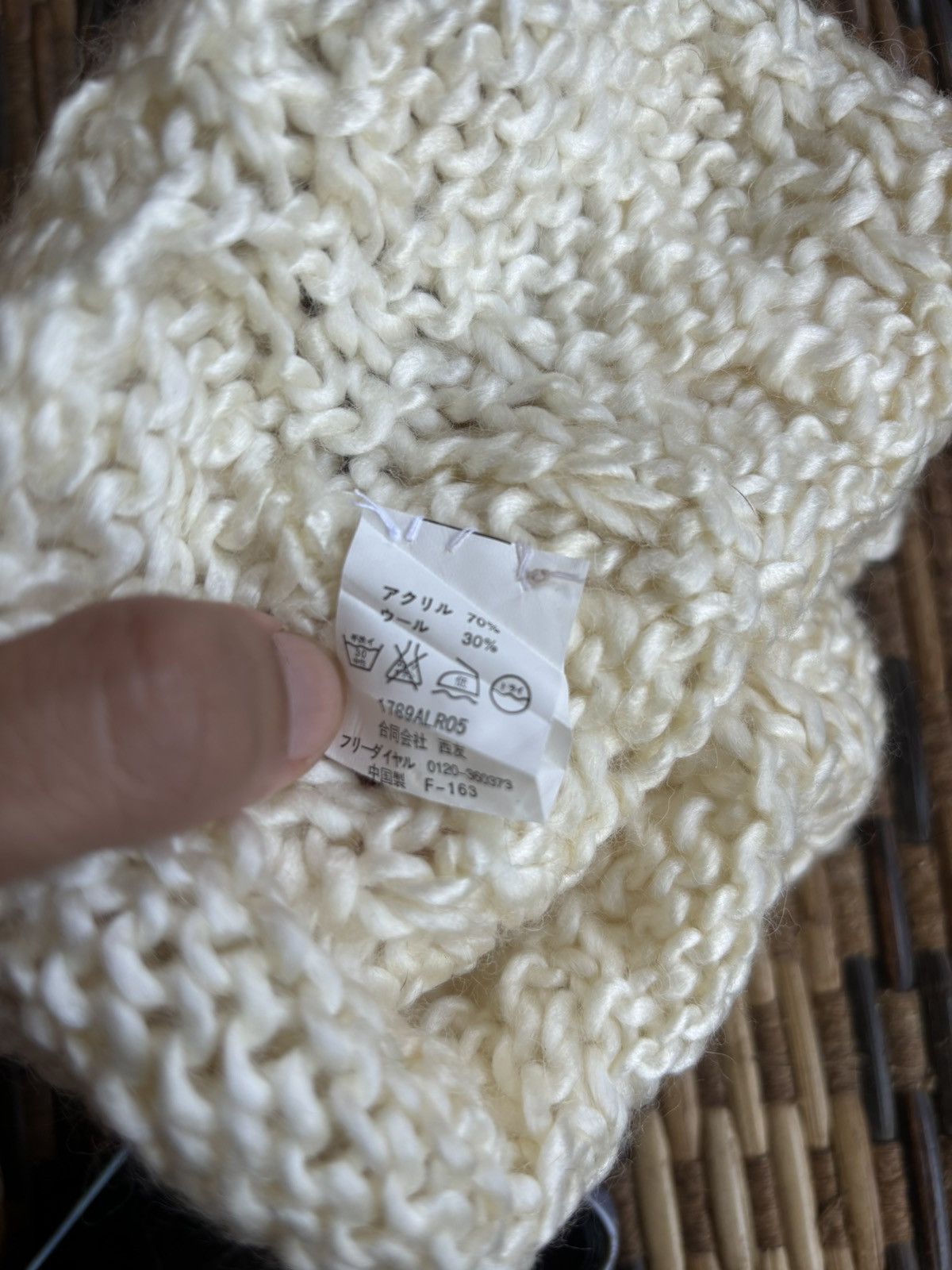 Japanese Brand CROCHET BEANIE DESIGN FROM JAPAN Size ONE SIZE - 5 Thumbnail