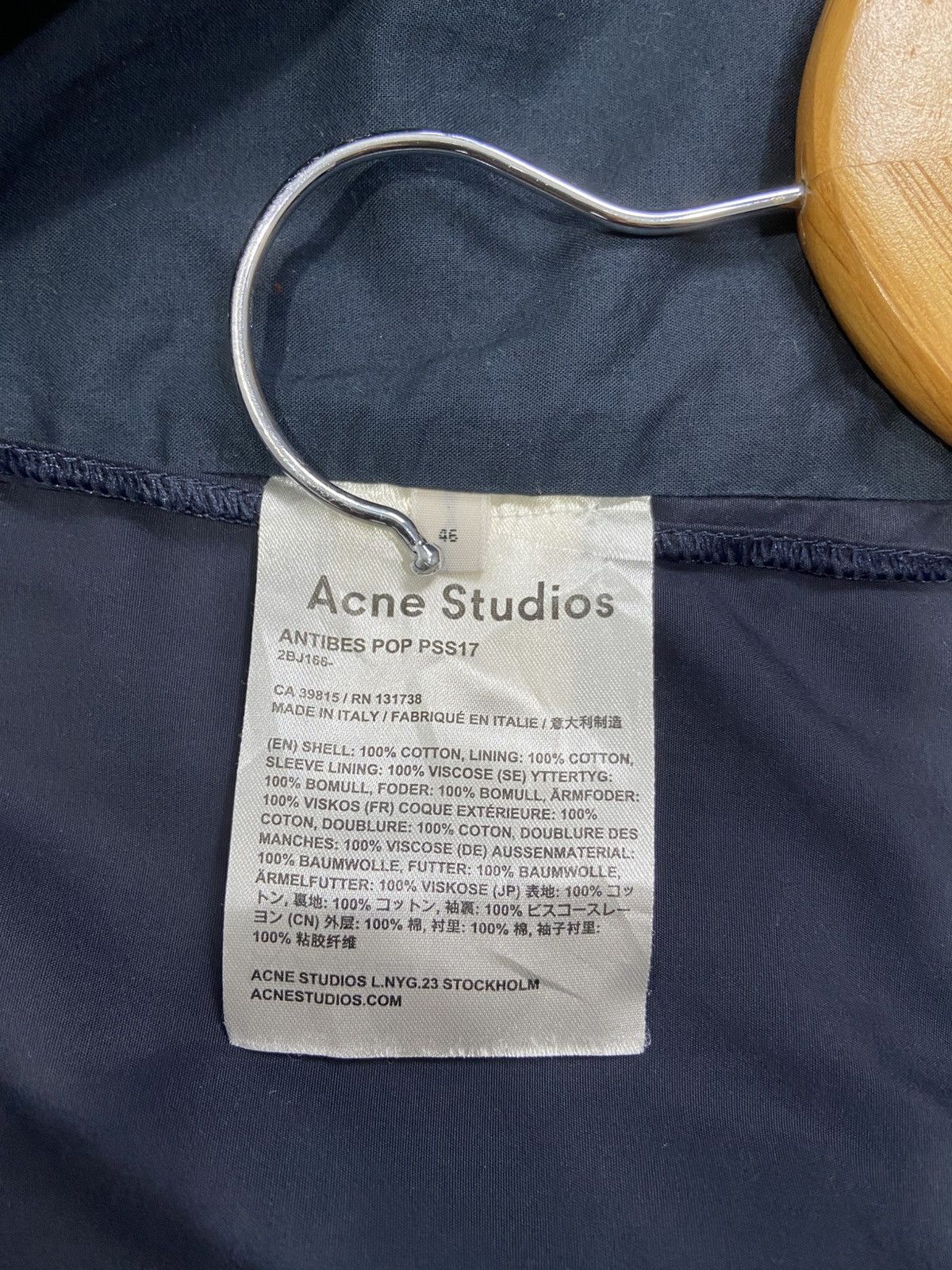 Acne Studios Acne Studios PSS17 Antibess Pop blazer Size US S / EU 44-46 / 1 - 6 Thumbnail