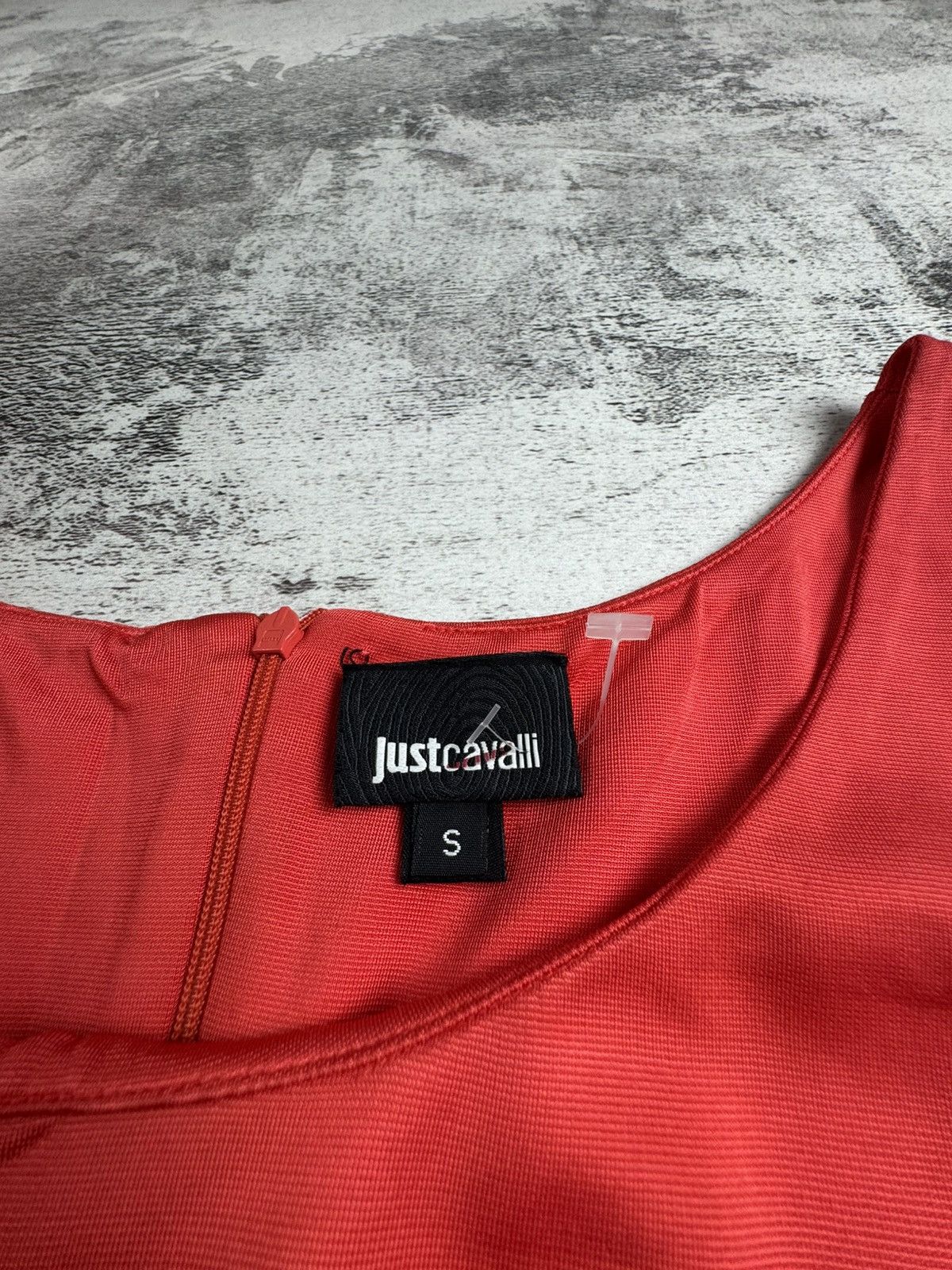 Just Cavalli Just Cavalli RRP 545$ Party Dress Viscose Women’s Small Red Lobster Design Tunic Size S / US 4 / IT 40 - 9 Thumbnail
