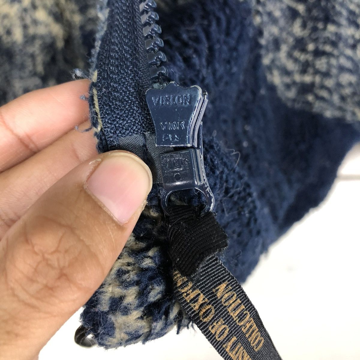 Japanese Brand VINTAGE FLEECE ANORAK PULL OVER UNIVERSITY OF OXFORD NATIVE Size US M / EU 48-50 / 2 - 17 Thumbnail