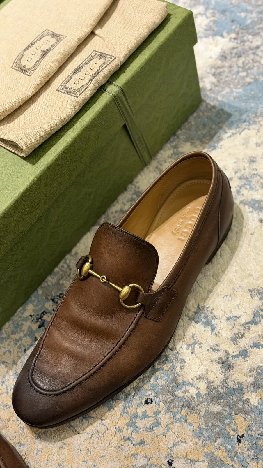 Gucci Authentic Gucci Jordaan Loafer UK10 Size US 10 / EU 43 - 3 Thumbnail