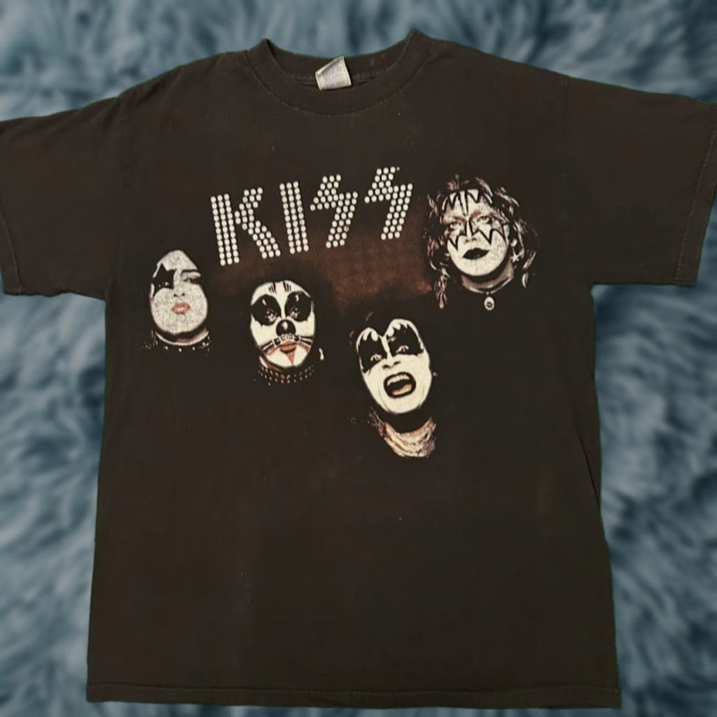 Vintage VINTAGE Kiss Band Tee Nothin To Loose 2007 Shirt Mens Size M 1990s 2000s Rock Size US M / EU 48-50 / 2 - 1 Thumbnail