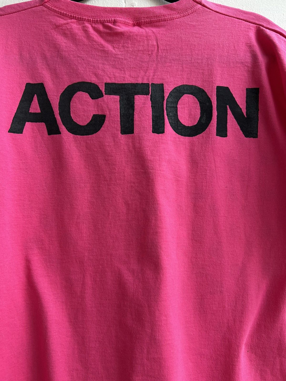Fruit Of The Loom Fruit of the loom pink t shirt by Action Art Size L / US 10 / IT 46 - 4 Thumbnail