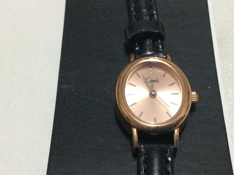 Designer limit ladies rose gold dial black leather strap Size ONE SIZE - 5 Thumbnail