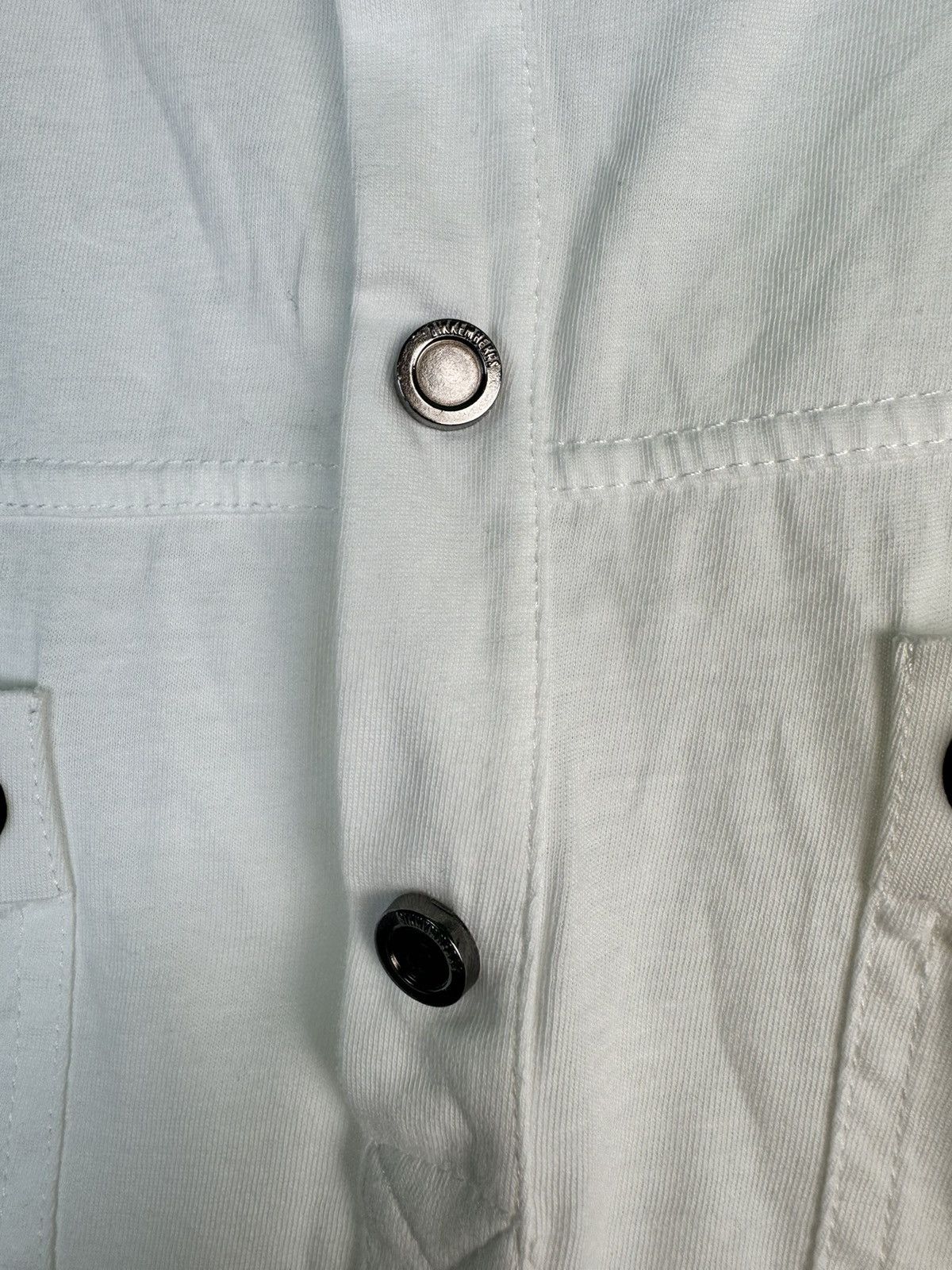 Dirk Bikkembergs bikkembergs polo button ups t shirt white mens size XXL Size US XXL / EU 58 / 5 - 5 Thumbnail