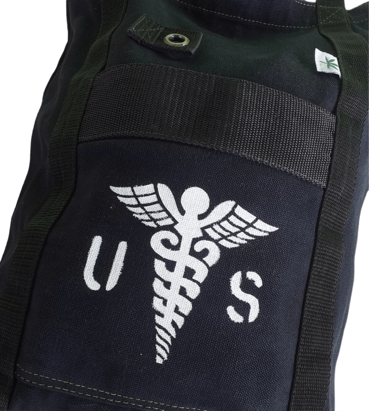 Hoodlamb US Army Medical Corps Hemp Bucket Tote Bag Size ONE SIZE - 4 Thumbnail