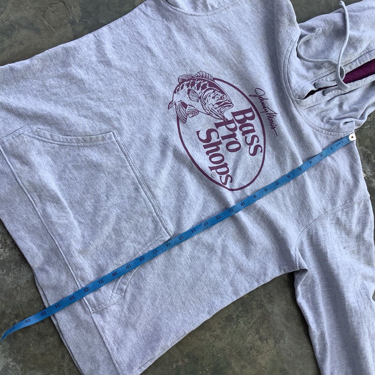 Bass Pro Shops × Vintage Vintage Bass Pro Shop Big Logo Hoodie Size US M / EU 48-50 / 2 - 8 Thumbnail