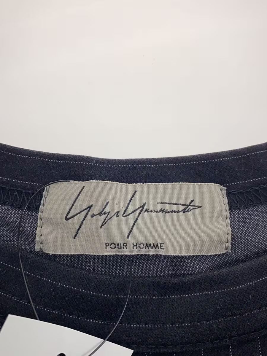 Yohji Yamamoto Pour Homme Oversized Pinstripe Tee Size US L / EU 52-54 / 3 - 3 Thumbnail