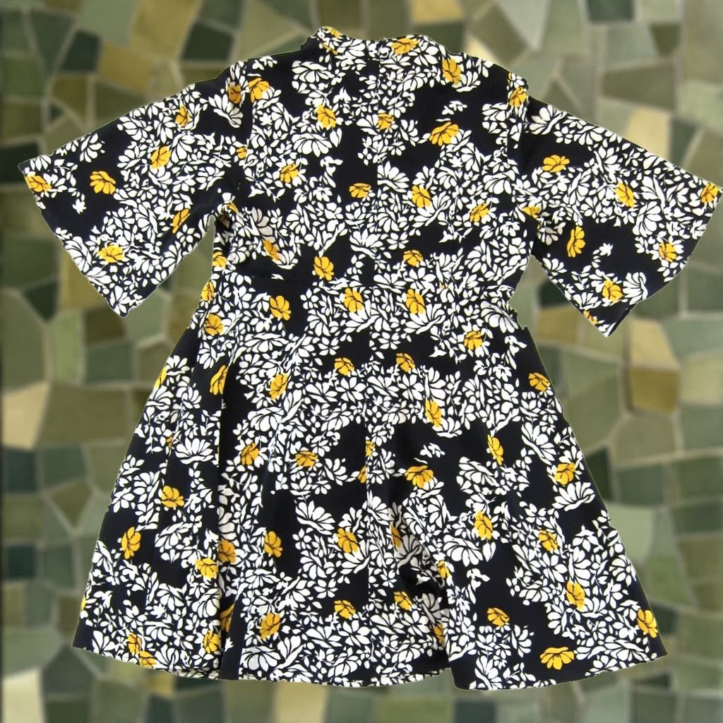 zara empire waist dress Zara Empire beads Waist Flowy Slik Dress multicolor size S