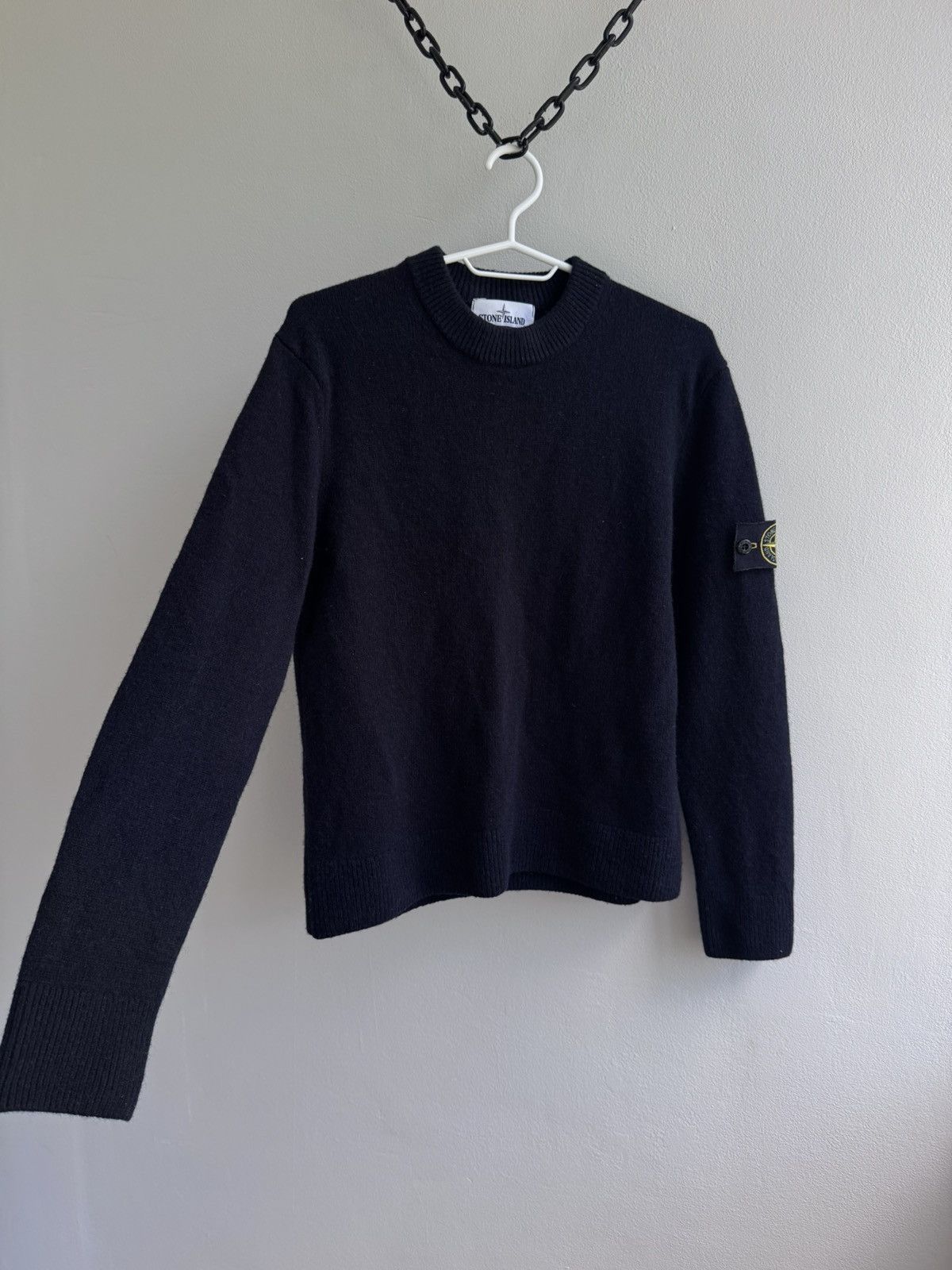 Stone Island Stone Island Wool Sweater Sweatshirt Pullover Size US S / EU 44-46 / 1 - 3 Thumbnail