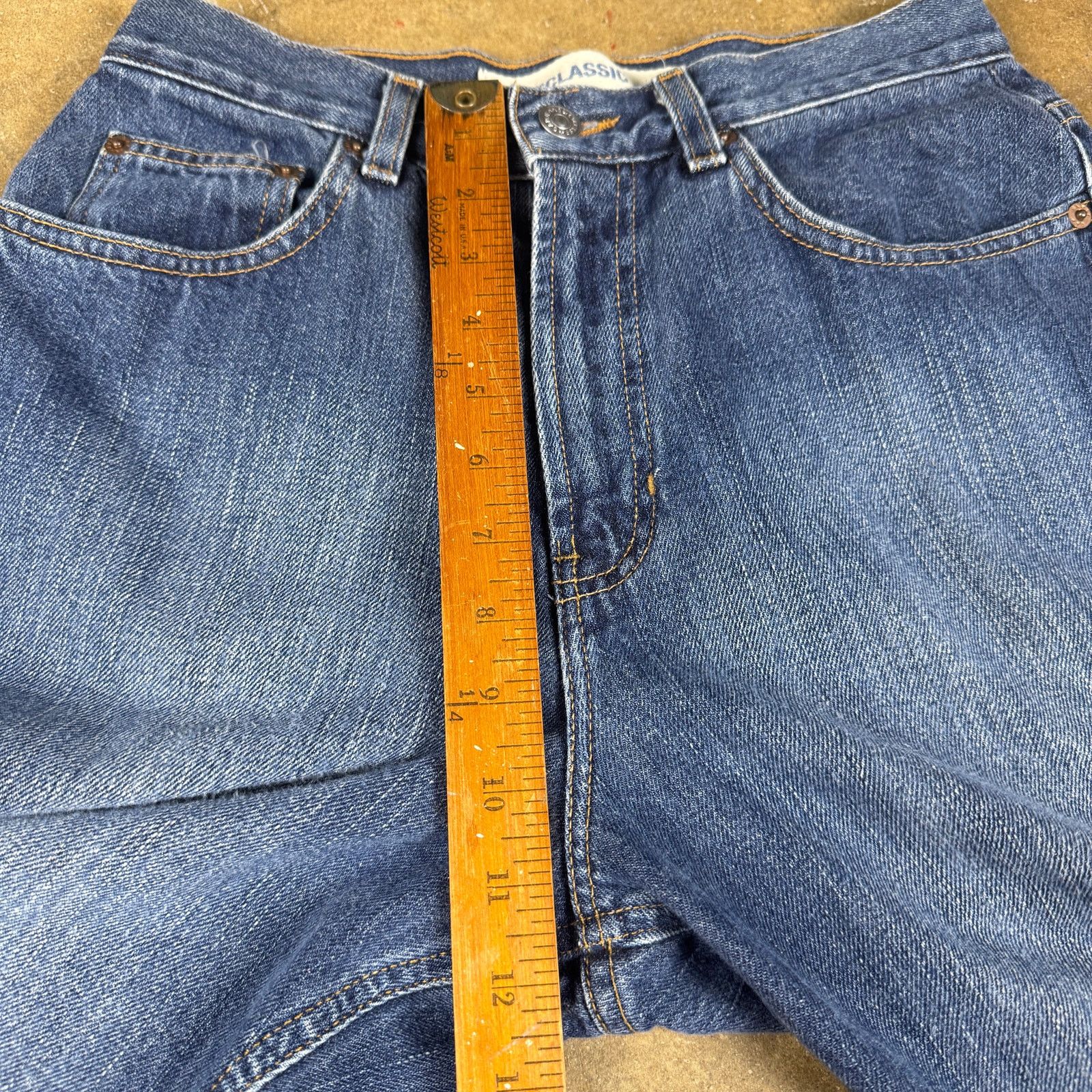 Gap Vtg GAP Classic Jeans Women’s 4 High Rise Denim 100% Cotton Size 27" / US 4 / IT 40 - 11 Thumbnail
