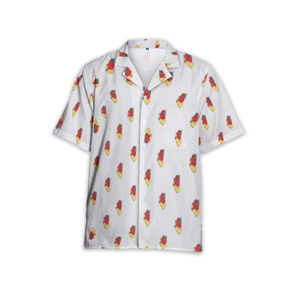 Designer Vintage-Inspired Short-Sleeve Shirt Size US S / EU 44-46 / 1 - 3 Thumbnail