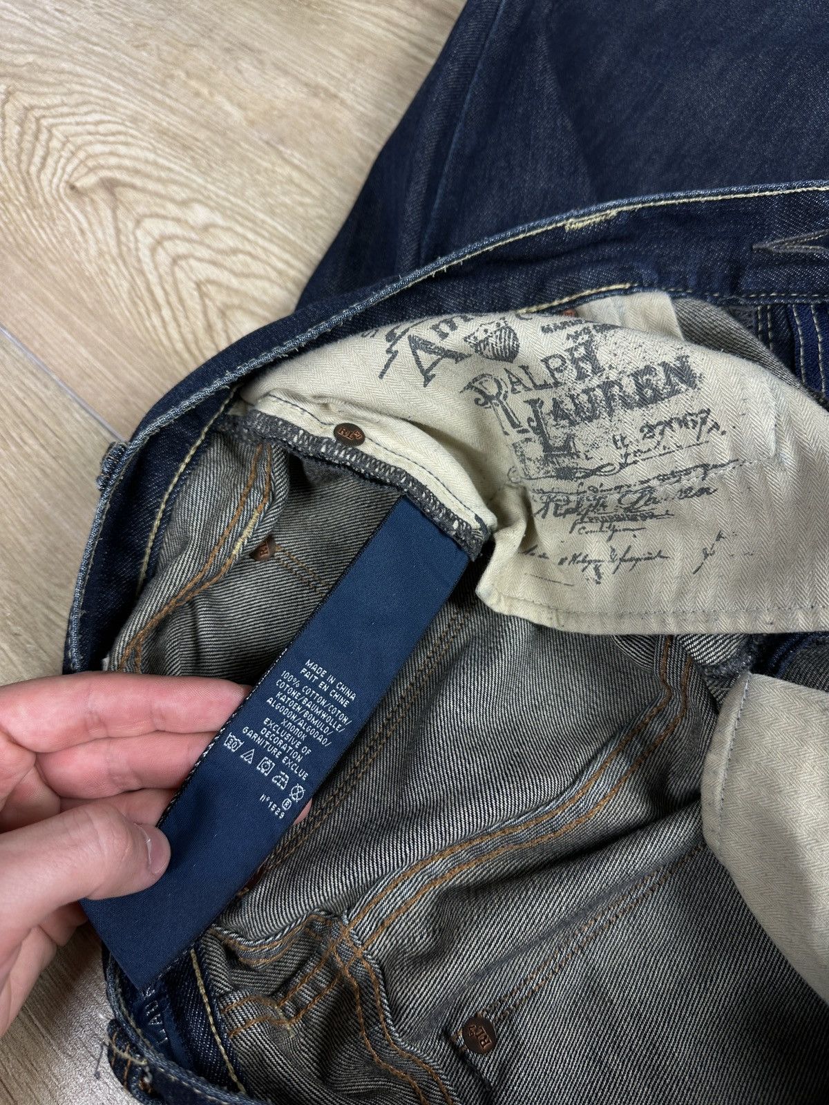 Polo Ralph Lauren × Ralph Lauren × Vintage Vintage Polo Ralph Lauren Madison Women’s Jeans Size 30" / US 8 / IT 44 - 16 Thumbnail