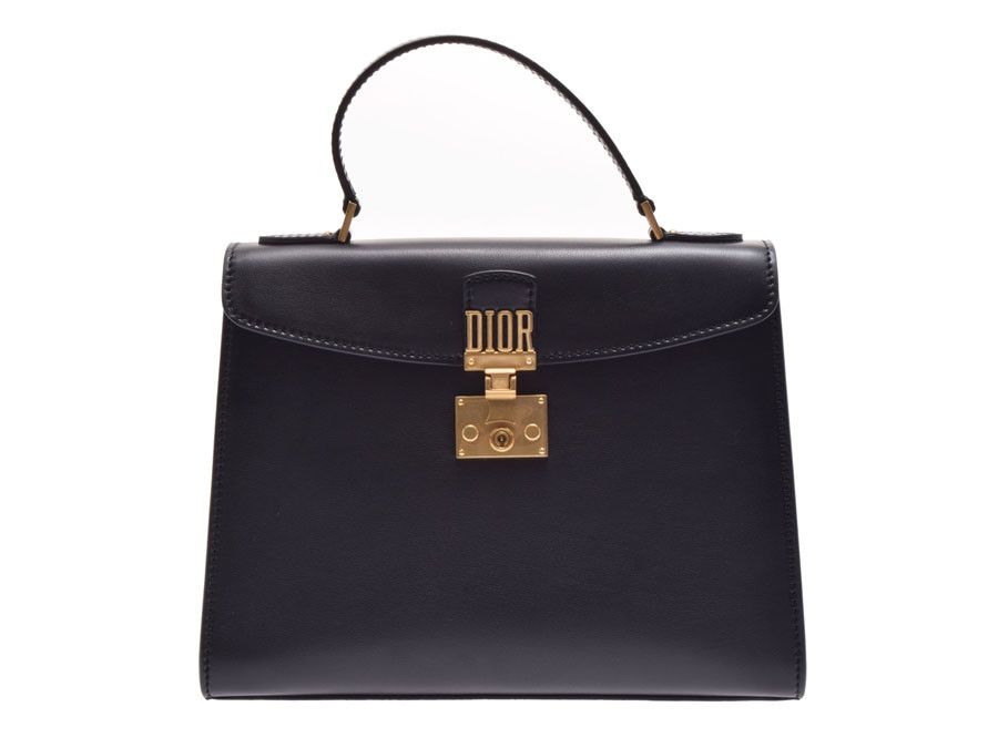 Christian Dior Calf Black Gold Hardware Guarantee