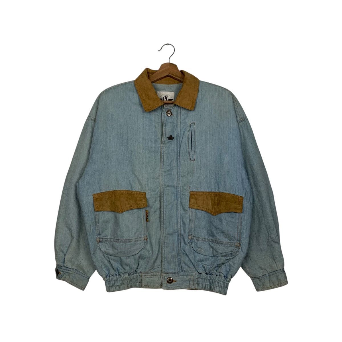 Vintage 90's UNIVERSAL CURATOR Washed Jeans Jacket #2752-C124 Size US M / EU 48-50 / 2 - 1 Thumbnail