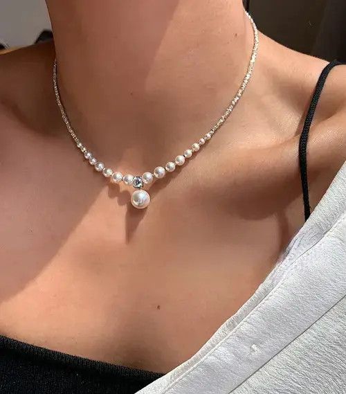 Vintage Simulated Necklace Size ONE SIZE - 4 Thumbnail